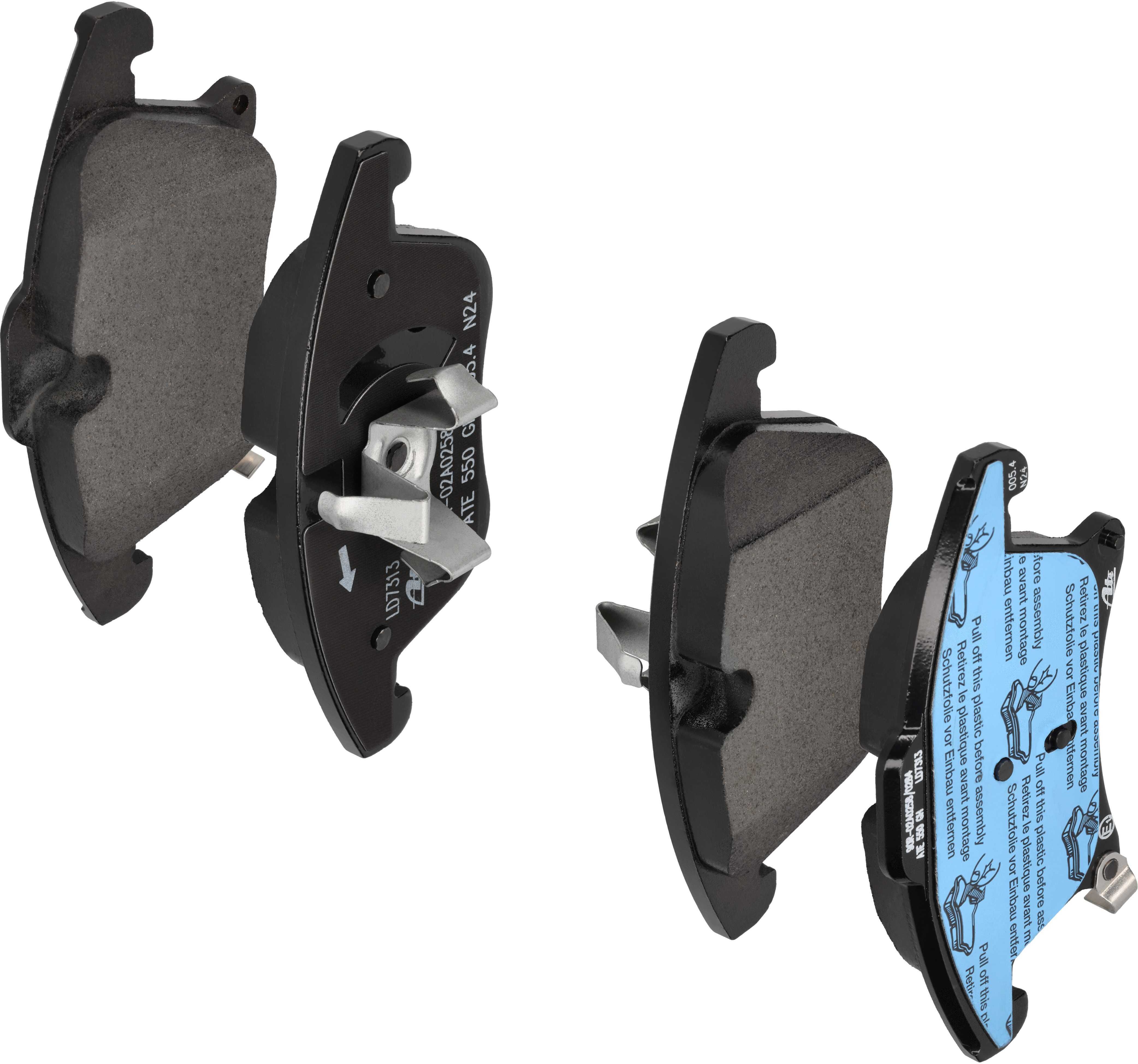 Ate Bremsbelagsatz, Scheibenbremse Bremsbeläge Ceramic Va, Ford Mondeo 13047073132 Für