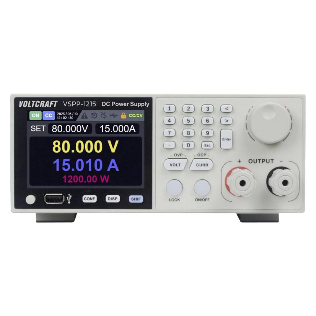Voltcraft VSPP-1215 Labornetzgerät fuer Rackeinbau einstellbar 0 -/DC 0 (VC-17068685)