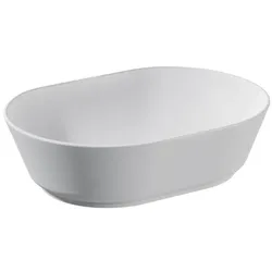 VitrA Options Aufsatzschale 7427B003-0016 54,5x40x15cm, oval, weiß, ohne Hahnloch, ohne Überlauf