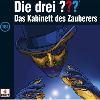 Die drei ??? (181) Das Kabinett des Zauberers - André Marx, CD, 0888751319622