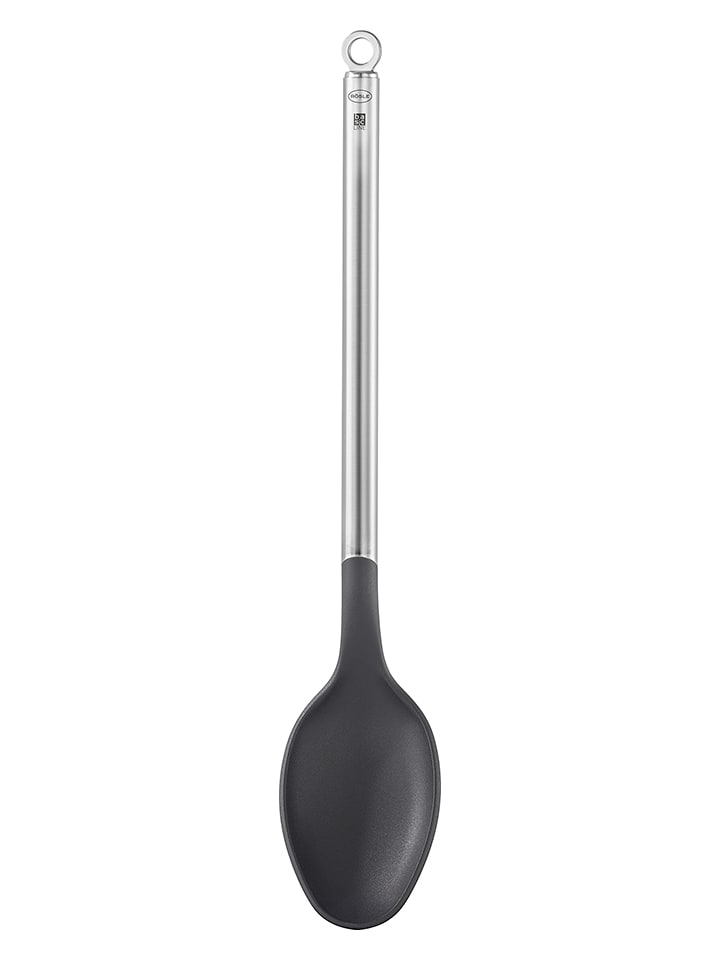 Rösle Gießlöffel "Basic Line" in Schwarz/ Silber - (L)32 cm - onesize