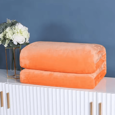 Inspire Curations Solid Color Coral Fleece Office Nap Blanket 9 50x70cm