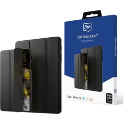 3MK Soft Tablet Case Sam Tab S9 do 12" czarny/black (Samsung Galaxy Tab S9, Samsung Galaxy Tab S9 FE), Tablet Hülle, Schwarz