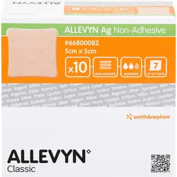 Allevyn Ag Non Adhesive 5x5 cm Wundverband 10 ST