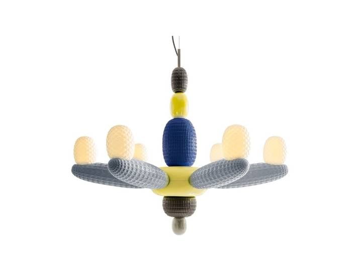 LLADRÓ suspension SOFT BLOWN (Bleu - Porcelaine)
