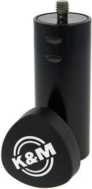 "K&M 24521-300-55 Bolt Adapter 3/8"" Noir"