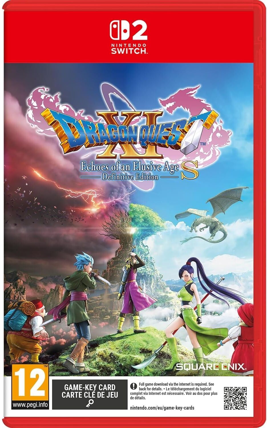 Nintendo Game DRAGON QUEST XI S: Echoes of an Elusive Age - Definitive Edition - Nintendo Switch 2 Game, Used - Good