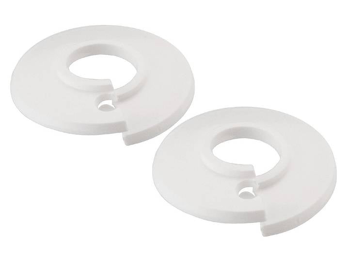 Cornat VRS Rosette Weiss 20 mm 2 Stück