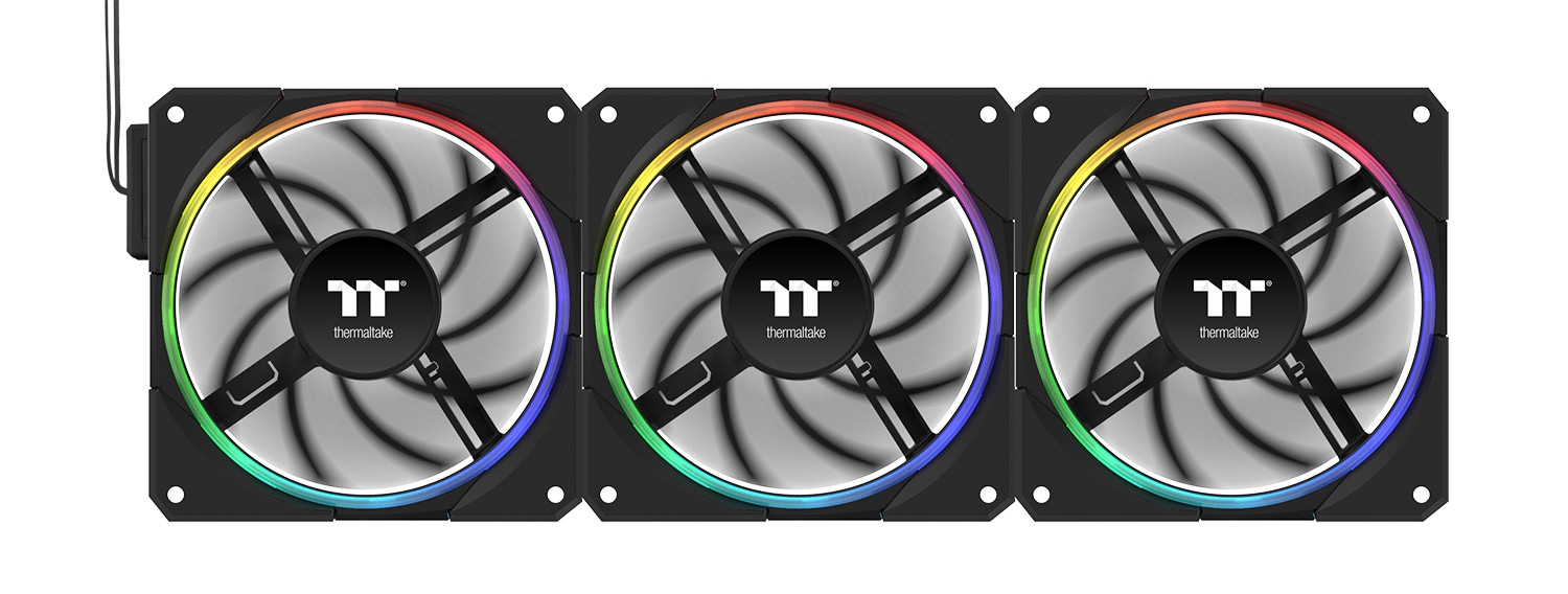 Thermaltake TS140 EX RGB 140mm 3 Pack schwarz