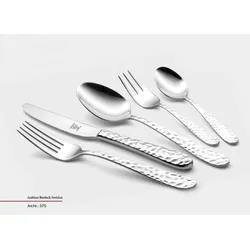Besteckgarnitur JUSTINUS INVICTUS (BHT 25,20x5x43 cm) - silber - BHT 25,20x5x43 cm