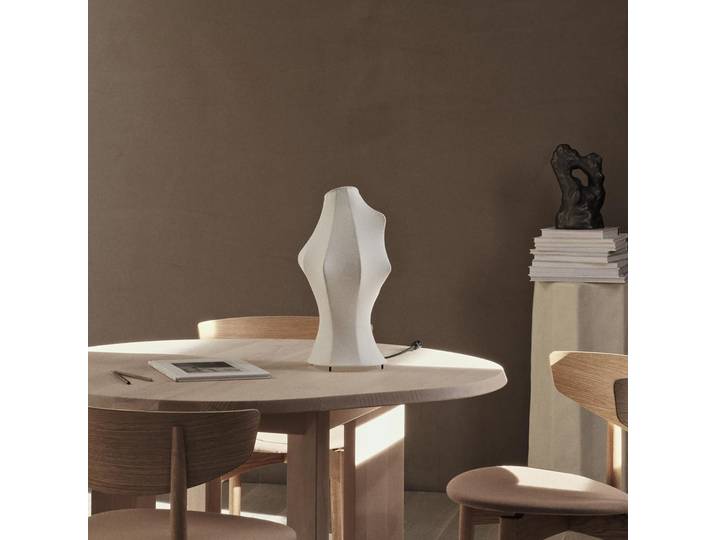 Dae Tischleuchte White - Ferm Living Dea - Wohnzimmer - Design - Metall - Einflammig