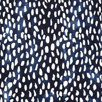 Thandie Watercolor Printed Duvet Cover - Indigo, Twin - Ballard Designs