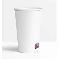 COVR Weißer Pappbecher 40 cl / 14 oz (1000 Stück)