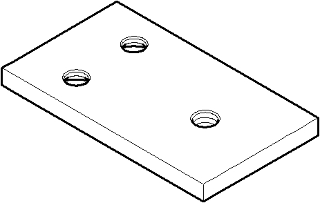 Dornbracht Aufnahme Glasplatte 081798553-00 chrom