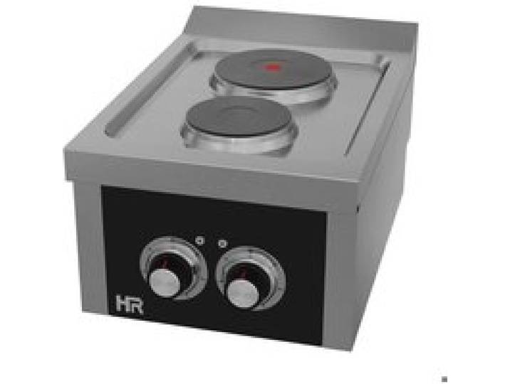 Fourneau électrique 2 à 4 plaques 600 à poser - HR Fainca - l400- L1- P600- h335-