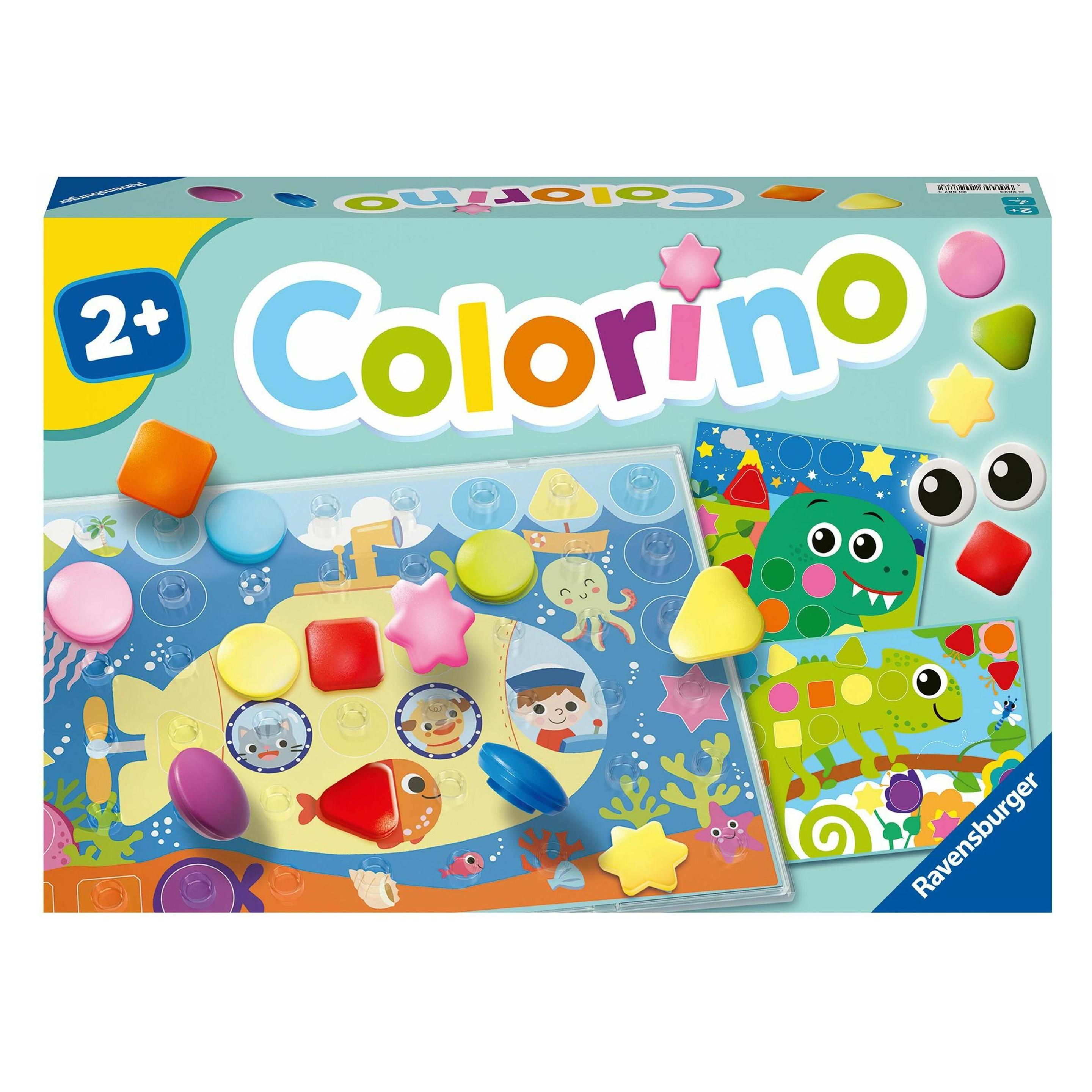 Ravensburger Mein Formen-Colorino (Deutsch, Englisch, Französisch, Italienisch, Niederländisch, Portugiesisch, Spanisch) (20987)