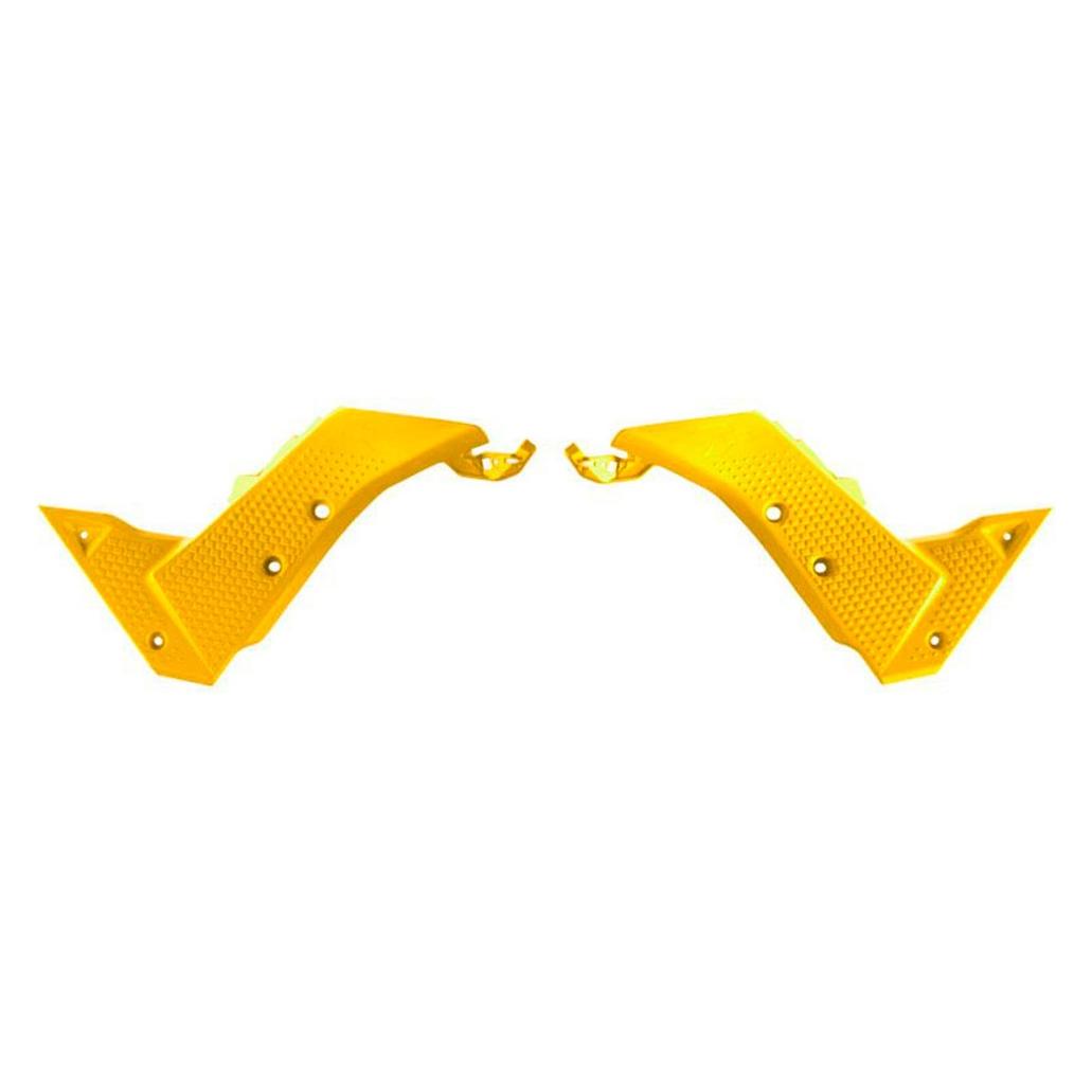 Racetech (RTECH) SEITENABDECKUNGEN MITTE (LINKS/RECHTS) YAMAHA T7 TENERE 700 '19-'24 GELB (FILCFT7GY24)