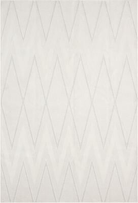 Abani Rugs Regal REG510A Beige Cream Grey Geometric Triangle Area Rug
