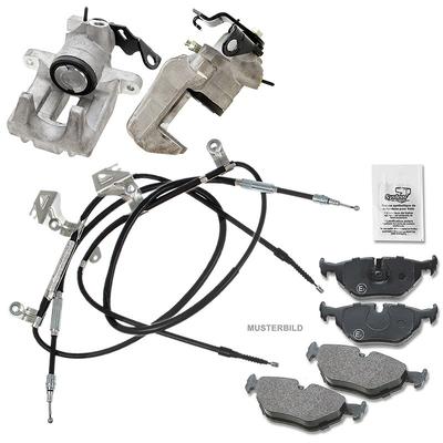 Bestprice 2x Bremssattel +Bremsbeläge +Bremsseile [Hersteller-Nr. 31185870] für VW