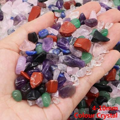 Inspire Essentials Natural Quartz Crystal Chips For Healing Decor Aquarium Energy Balance 18 50g