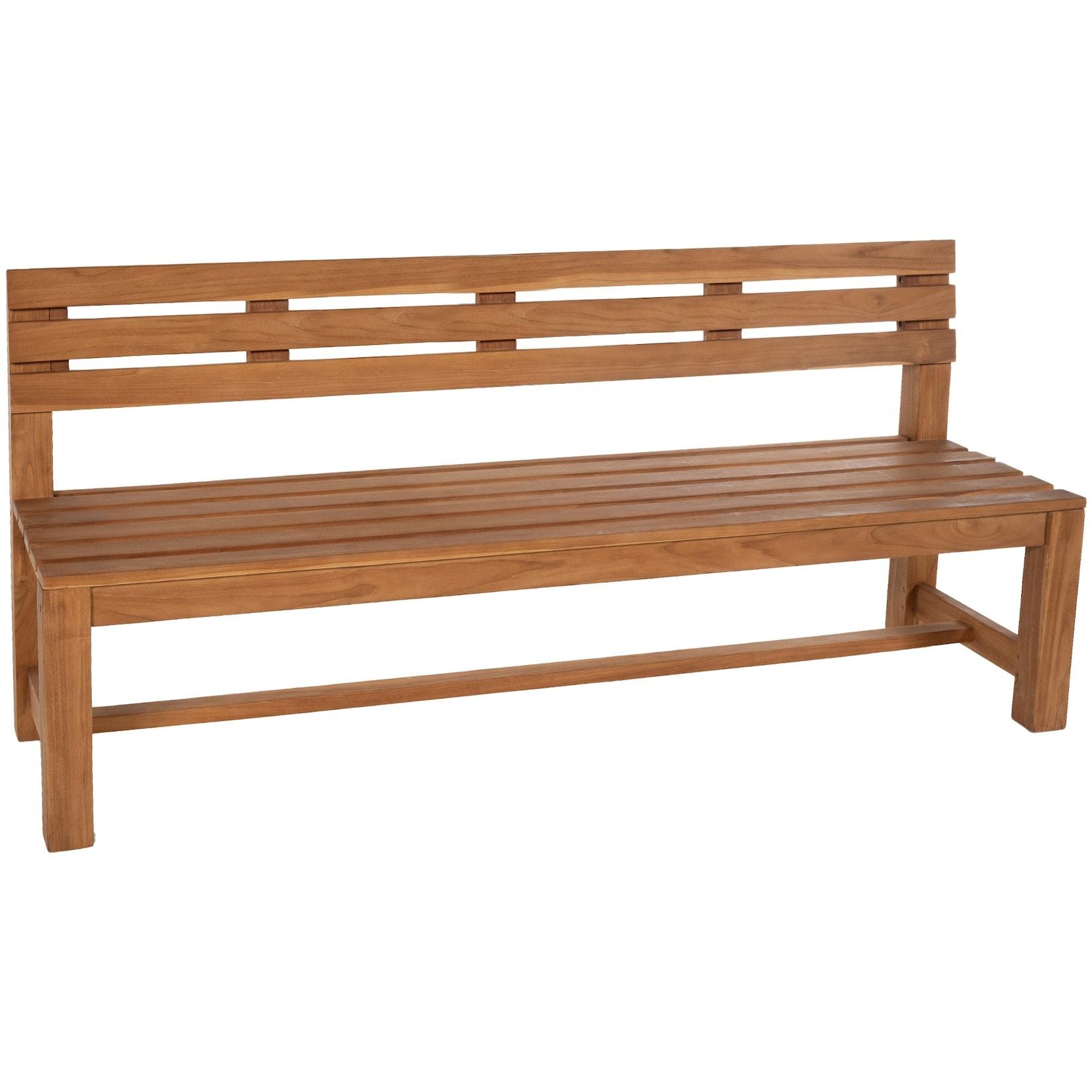 CLP Teakbank Augusta 240 cm Farbe: teak, Größe: 240 cm