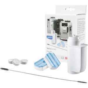 Bosch Kaffeevollautomaten-Reinigungsset TCZ8004, Vero-Serie, enthält Wasserfilter, Reinigungstabletten, Entkalker & Bürste
