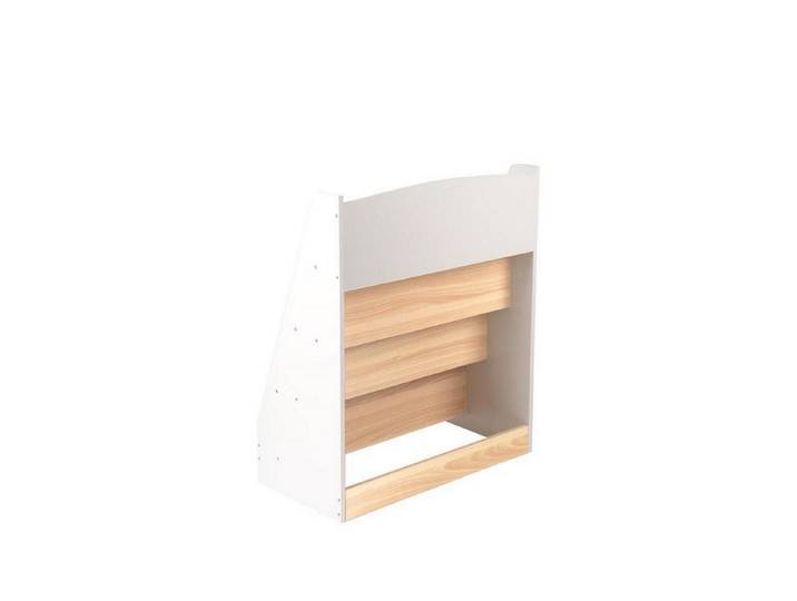LuxusKollektion Kinderregal Kinderregal Holz Weiss 71x71x61x30cm, 1-tlg.