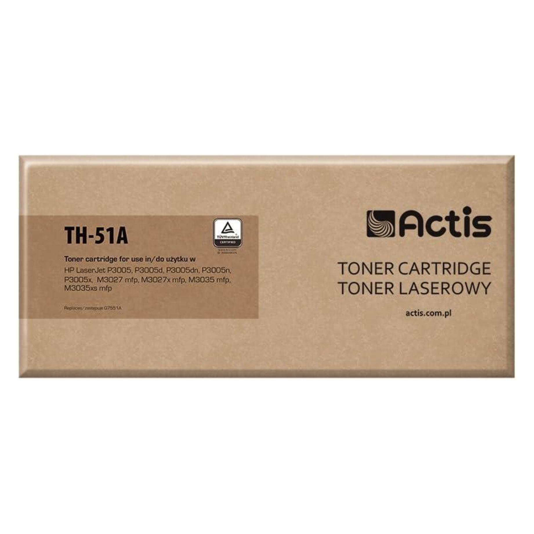 Factis TH-51A toner HP Q7551A LJ 3005/3035 new 100%  - Tonereinheit (BK) (TH-51A)