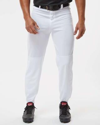 Alleson Athletic 605P Men's Baseball Pants in White size Small   Polyester A00028