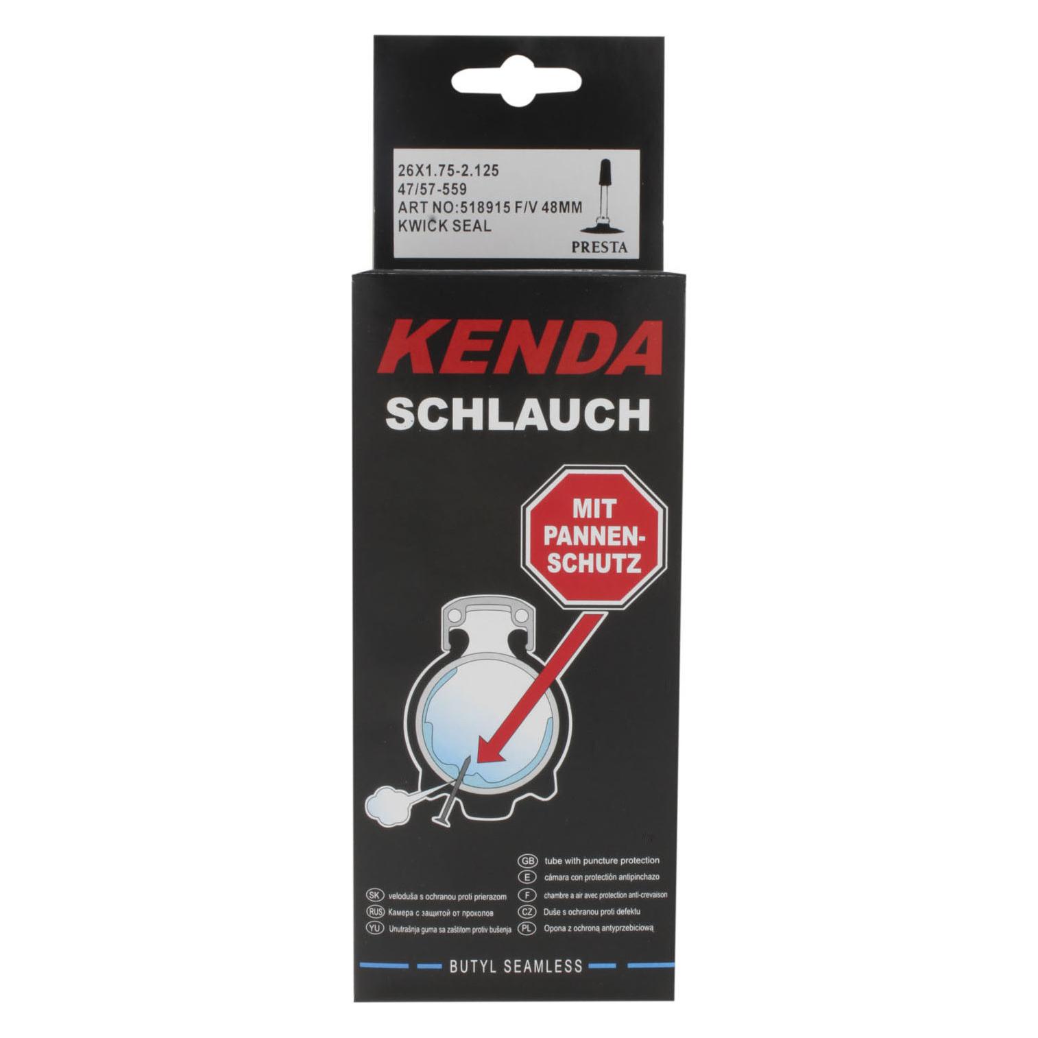 Kenda 26 x 1.75 2.125" (Presta (SV), 26", 48 mm) (15281329)