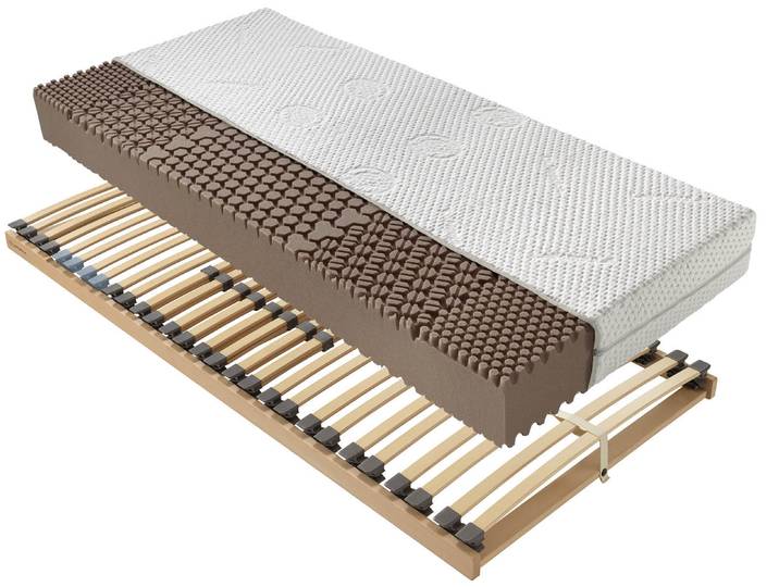 Schlafsystem „Franz & Bruno“ extrastark 180 x 190 cm H4 Baumwolle