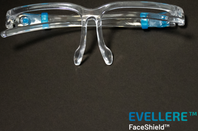 Evellere GmbH FACESHIELD Gesichtsvisier C Gestell einzel 1 St 16797733