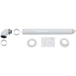 Vaillant, Kabelleitung, Dach-/Wanddurchführung Aluminium, waagerecht d= 60/100mm (0.95 m)
