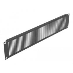 Delock 66671 19 Zoll Netzwerkschrank-Blindabdeckung 2 HE Schwarz