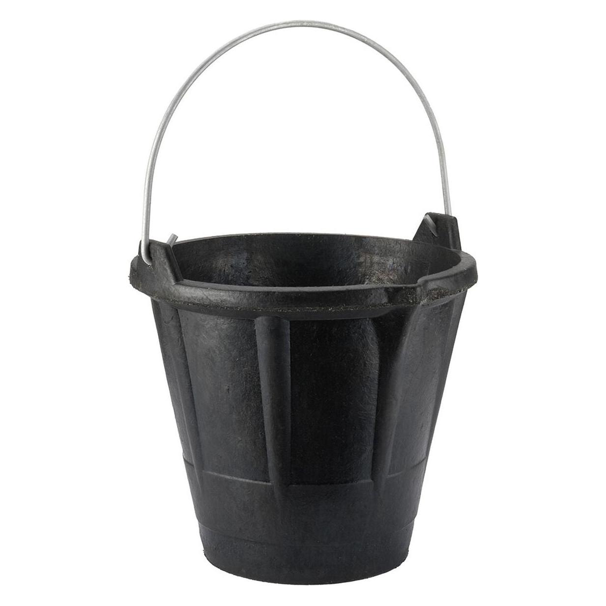 Bellota Eimer Mit Henkel 12 L Industriell Schwarz Gummi Resistent (49765618)
