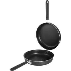 Ibili Tortillapfanne Fusion 20 cm Ideal für die Zubereitung von Tortillas, Crepes und Omelettes, Pfanne + Kochtopf, Mehrfarbig