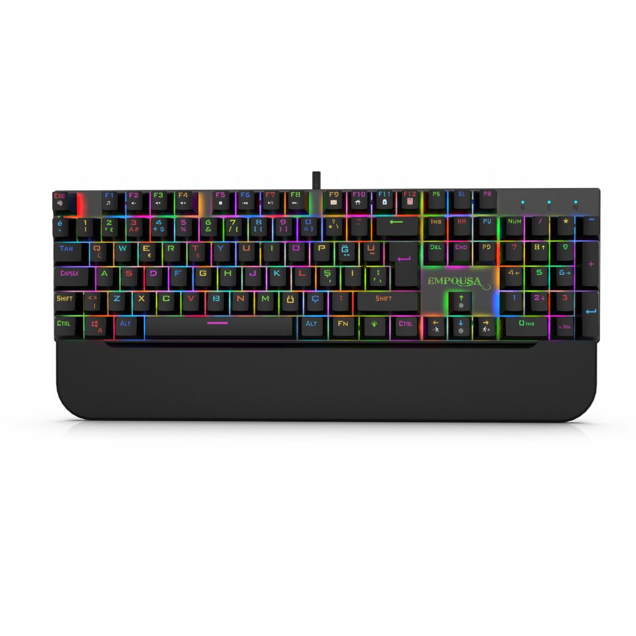 INCA IKG-443 USB Deutsch schwarz (kabelgebunden)