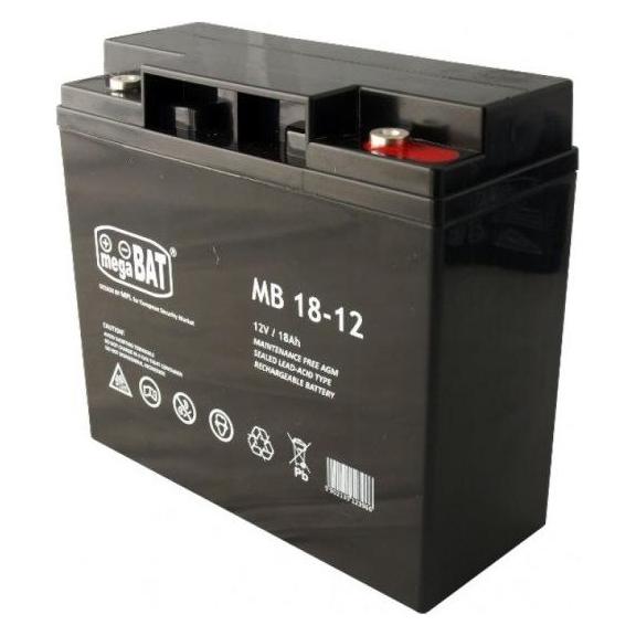 Megabat MB 18-12 USV-Batterie Plombierte Bleisäure (VRLA) 18 Ah (MB 18-12)