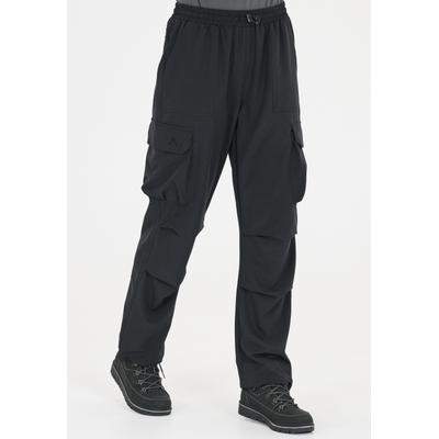 Softshellhose WHISTLER "Russet", Damen, Gr. 40, EURO-Größen, schwarz, 90% Polyester, 10% Elasthan, unifarben, lang, Hosen Softshellhose, im robusten und atmungsaktiven Cargo-Style