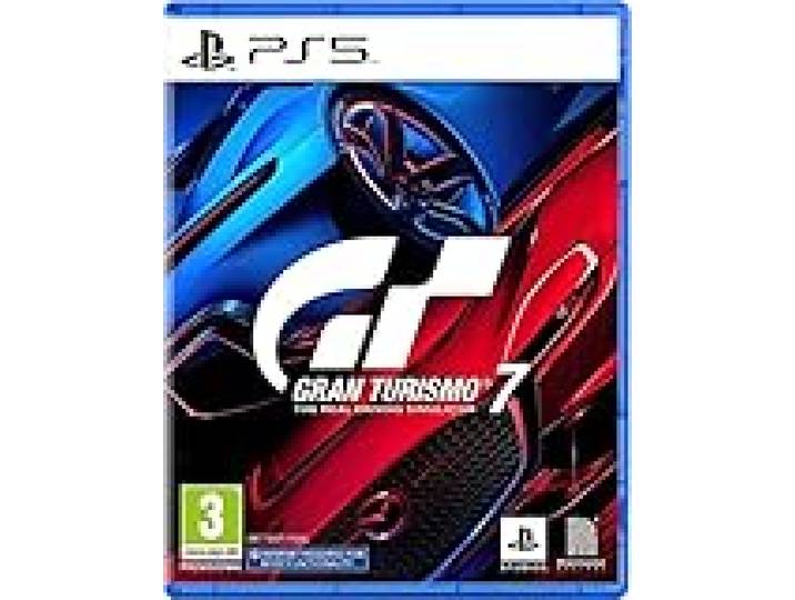 Sony, Gran Turismo 7 pour PlayStation 5, Jeu de Course et Simulation, Édition Standard, Retour Haptique & Audio 3D, Version Physique avec CD, En Français, Multijoueur en Ligne, En Français, PEGI 3