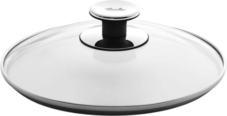Ⓜ️🔵🔵🔵 Fissler Coperchio - Coperchio in vetro, Diametro 22 cm, Compatibile con Pentole (