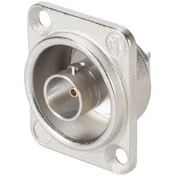 NEUTRIK® BNC Löttechnik-Einbaubuchse, Type D, nickelfarben
