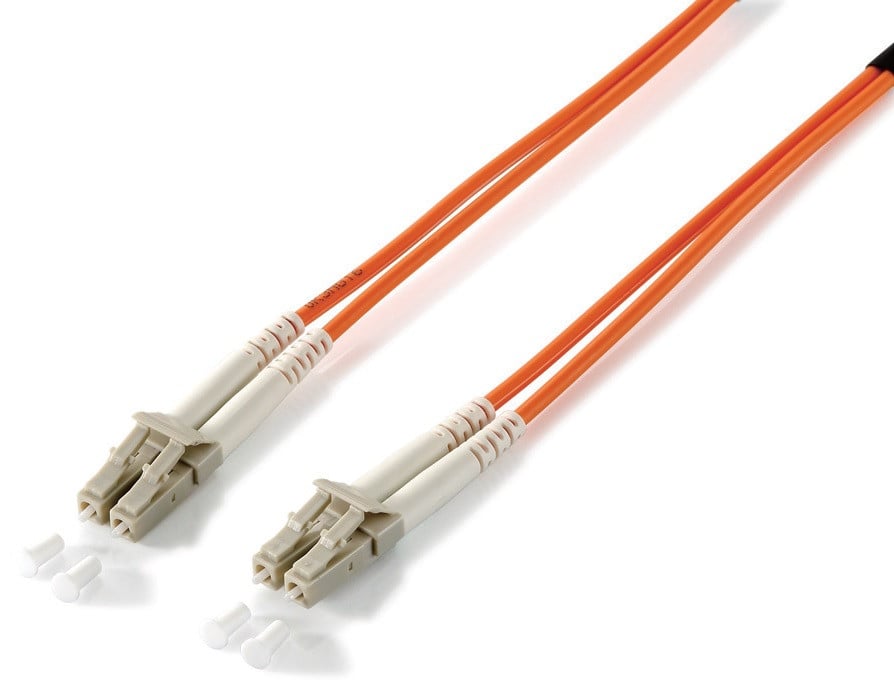 Equip Glasvezel patchkabel LC/LC Multi-Mode 50/125µm, 5,0 meter, oranje
