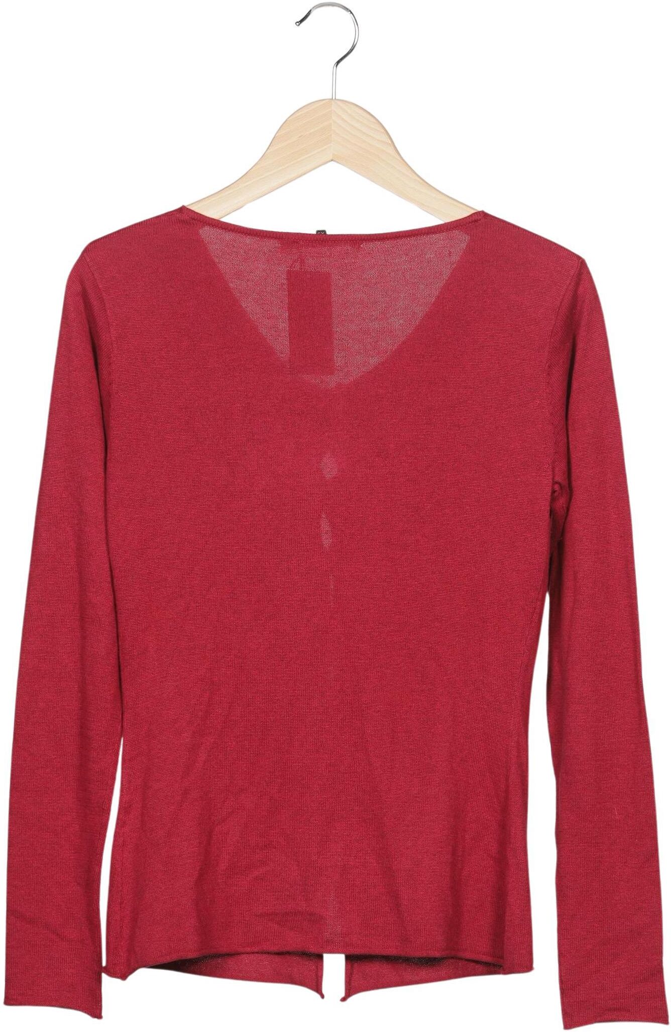 eve in paradise Damen Strickjacke, Rot, Gr. XS, Seide / Baumwolle - Second Hand