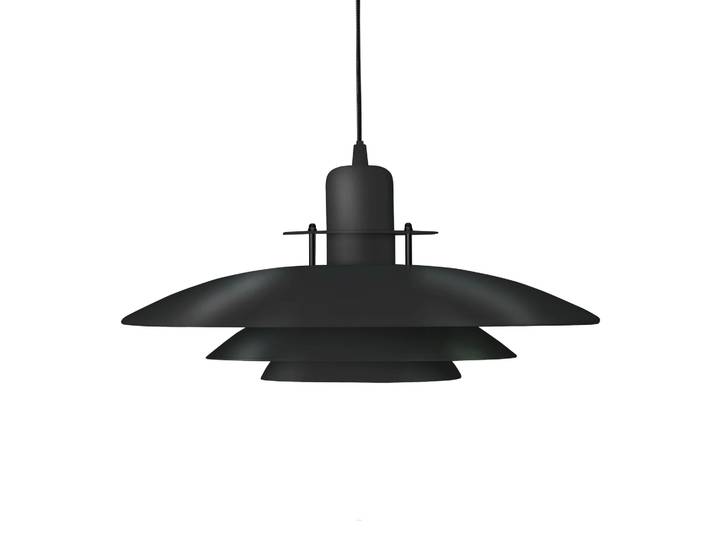 Belid Primus Pendelleuchte Ø43cm Schwarz