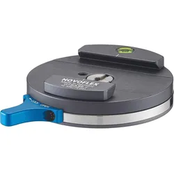 Novoflex Schnellkupplung automatisch (Stativ Schnellwechselplatte), Stativ Zubehör, Blau, Schwarz