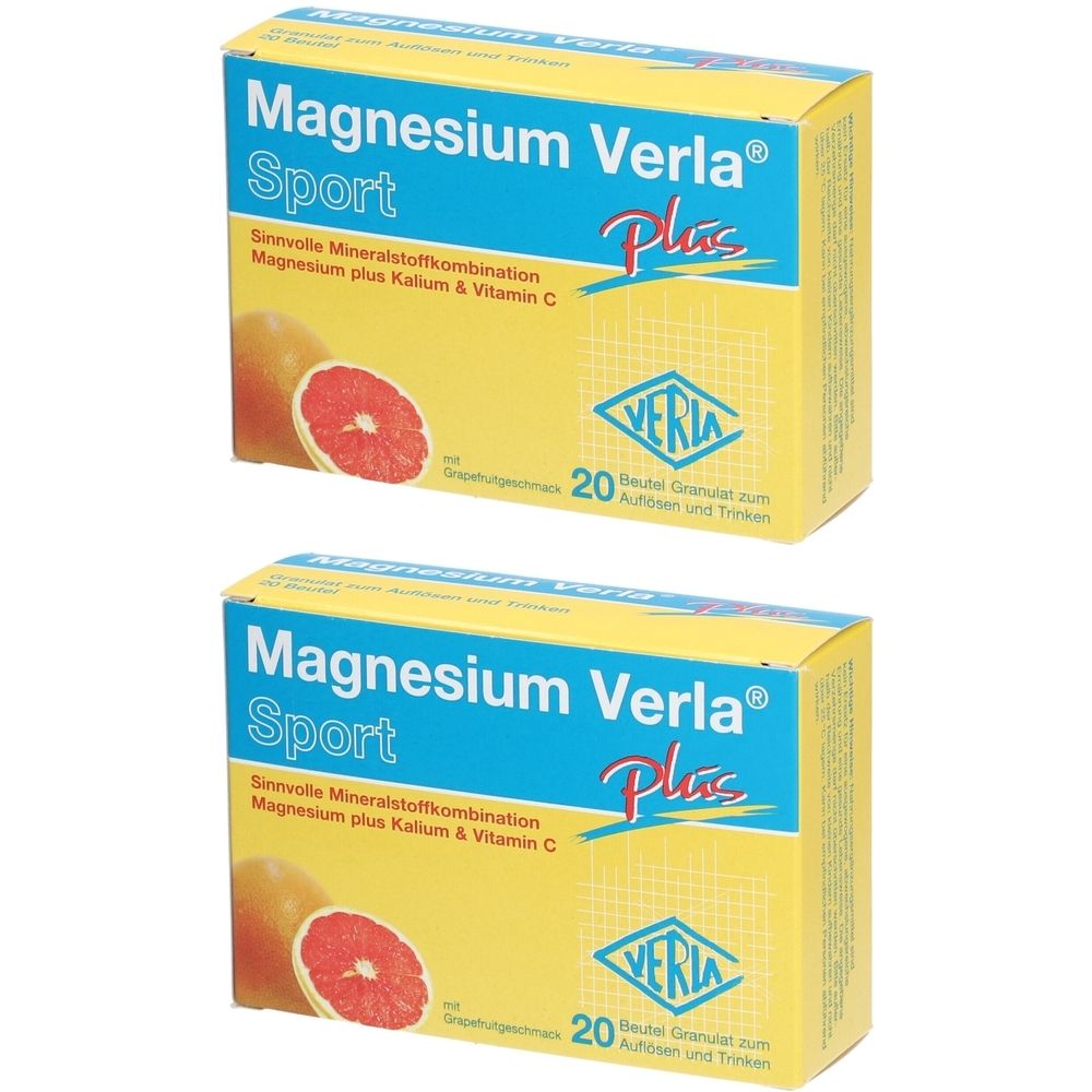 Magnesium Verla plus Beutel Granulat 2x 2x20 St