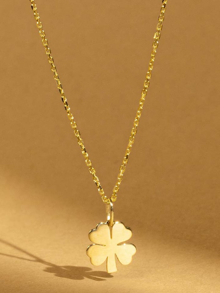 OR ÉCLAT Gold-Anhänger "Tréfle" - onesize
