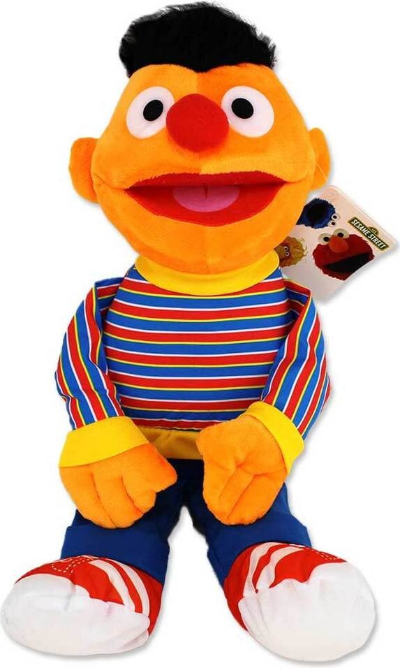 Dinotoys Ernie knuffel Sesam Straat 37 cm