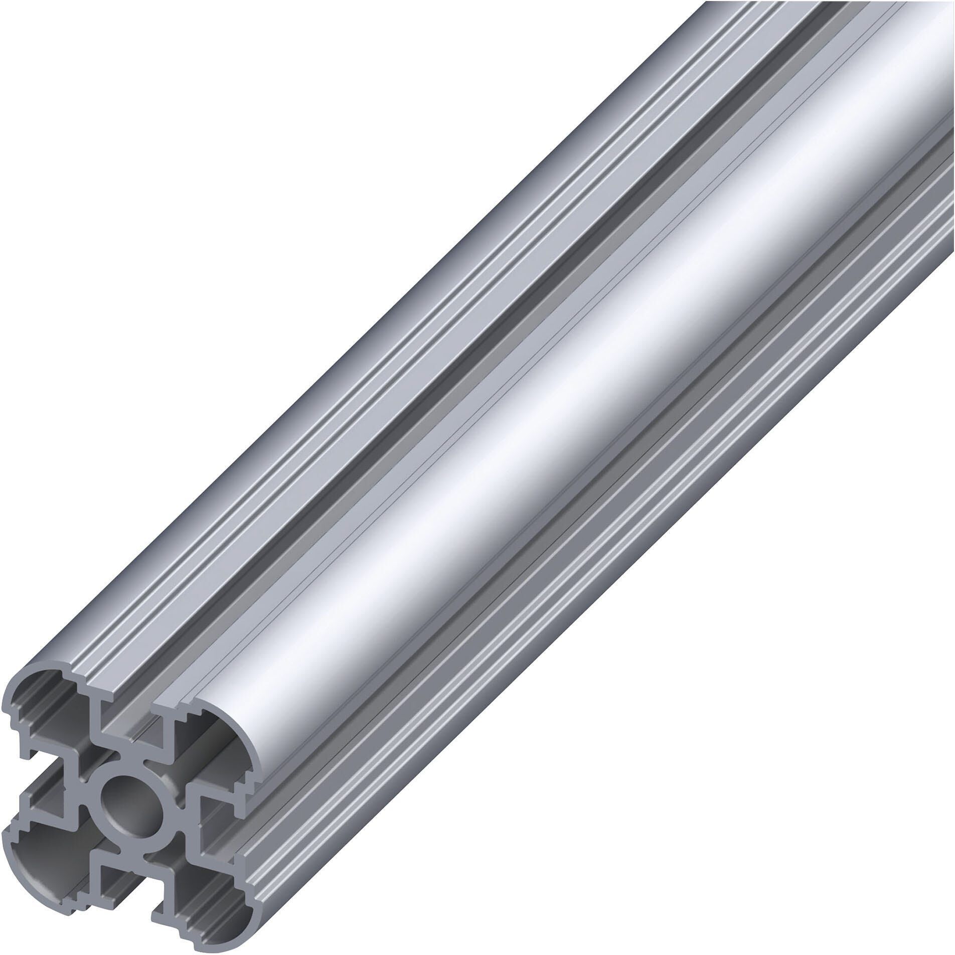 Alfer Aluminium PROFILO BASE COAXIS ALLUMINIO NATURALE 3,55x100 cm